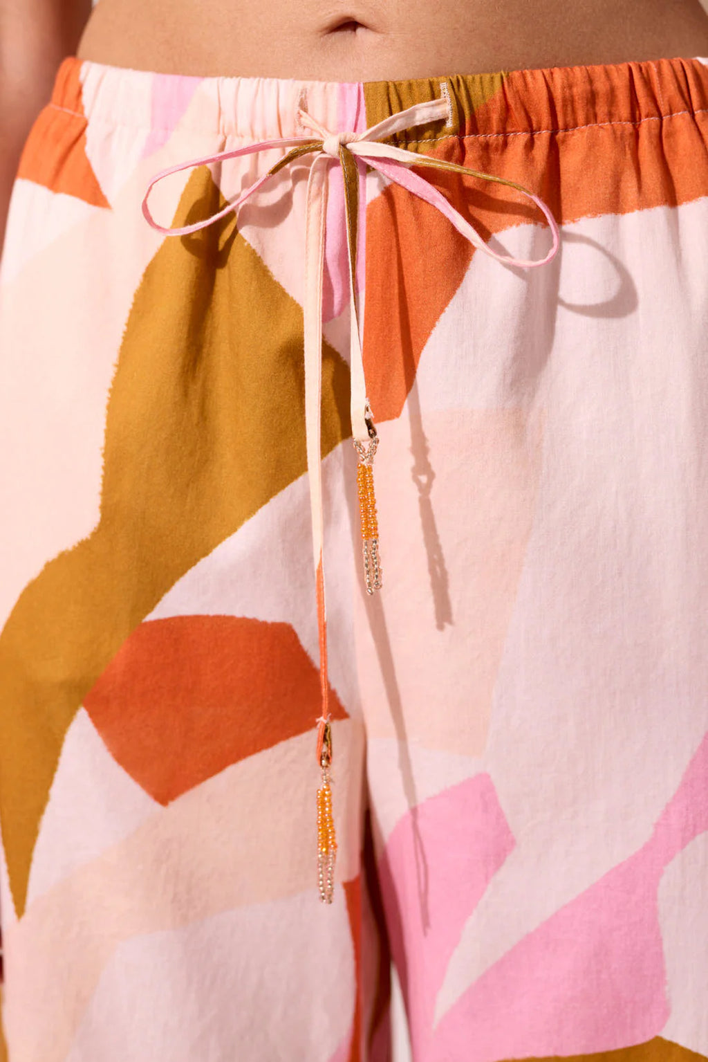 Flowy Drawstring Wide Leg Pants