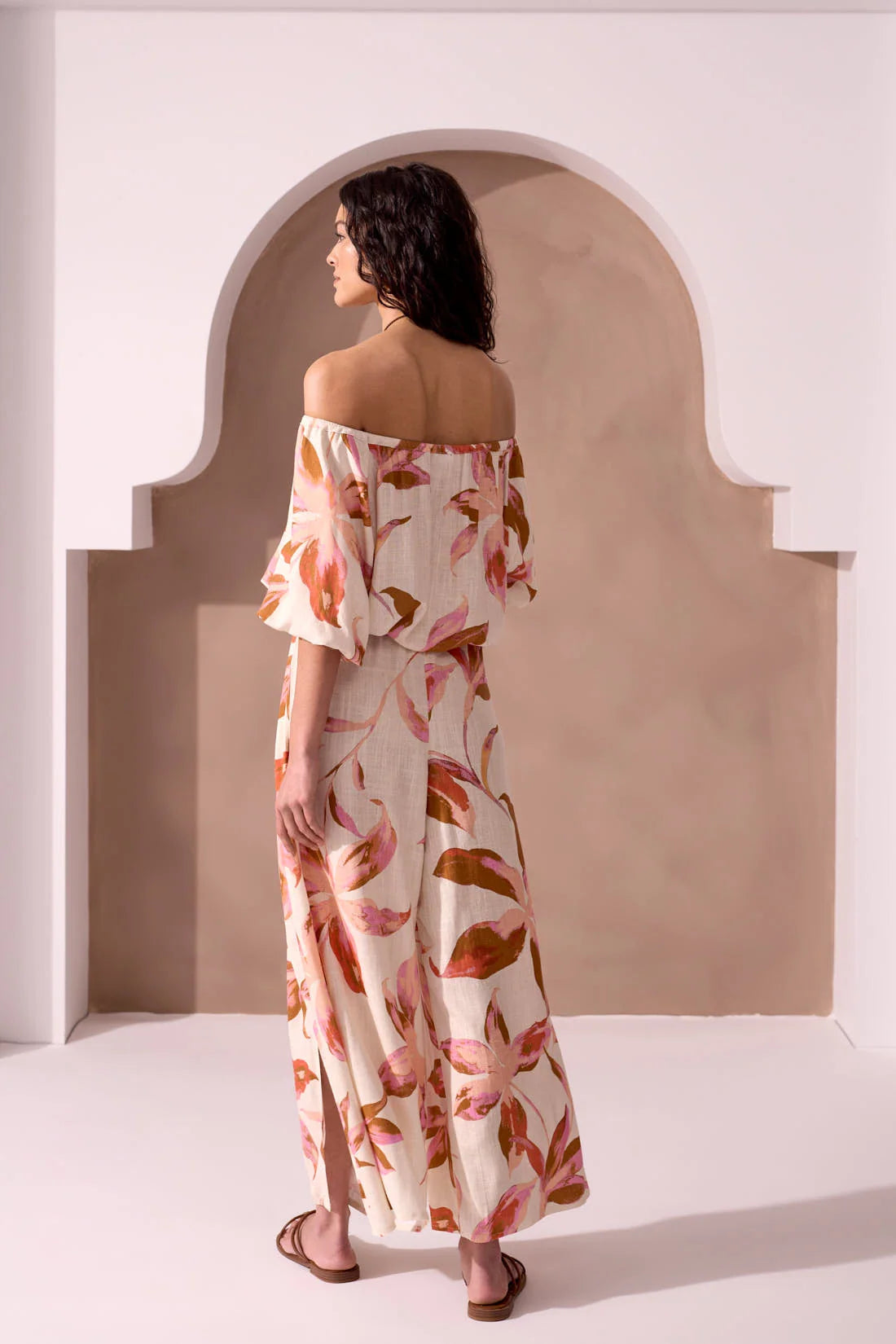 Soft Linen Wide-Leg Tie-Front Wrap Pants