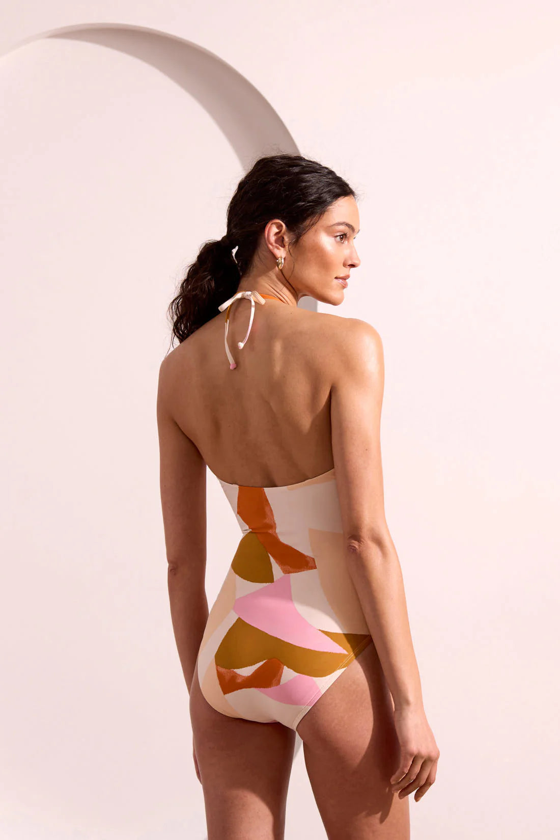 Flatten It® Tummy Control Ruched One-Piece Swimsuit