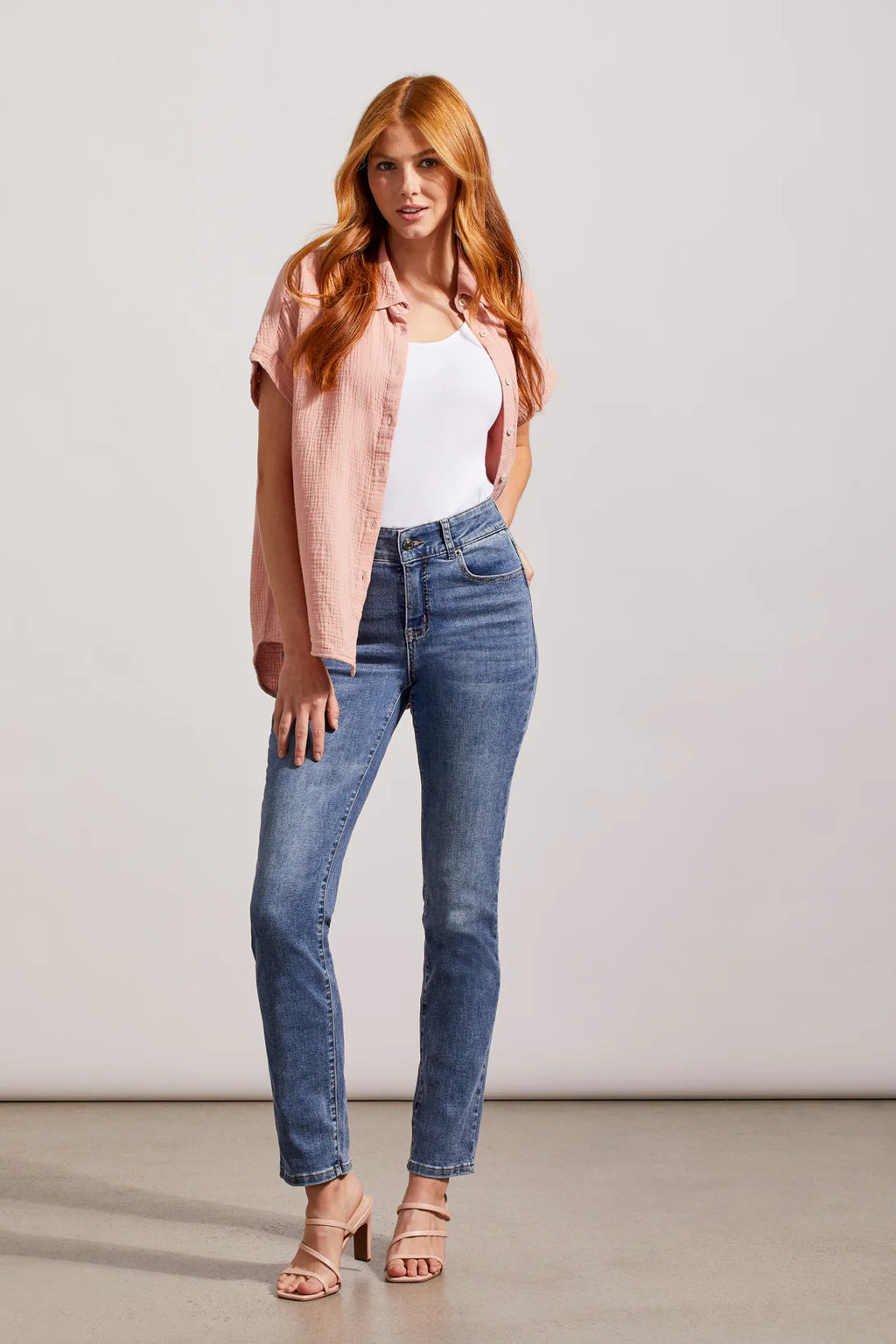 Sophia Curvy Straight Leg Jeans