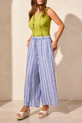 Pull On Flowy Crop Pant