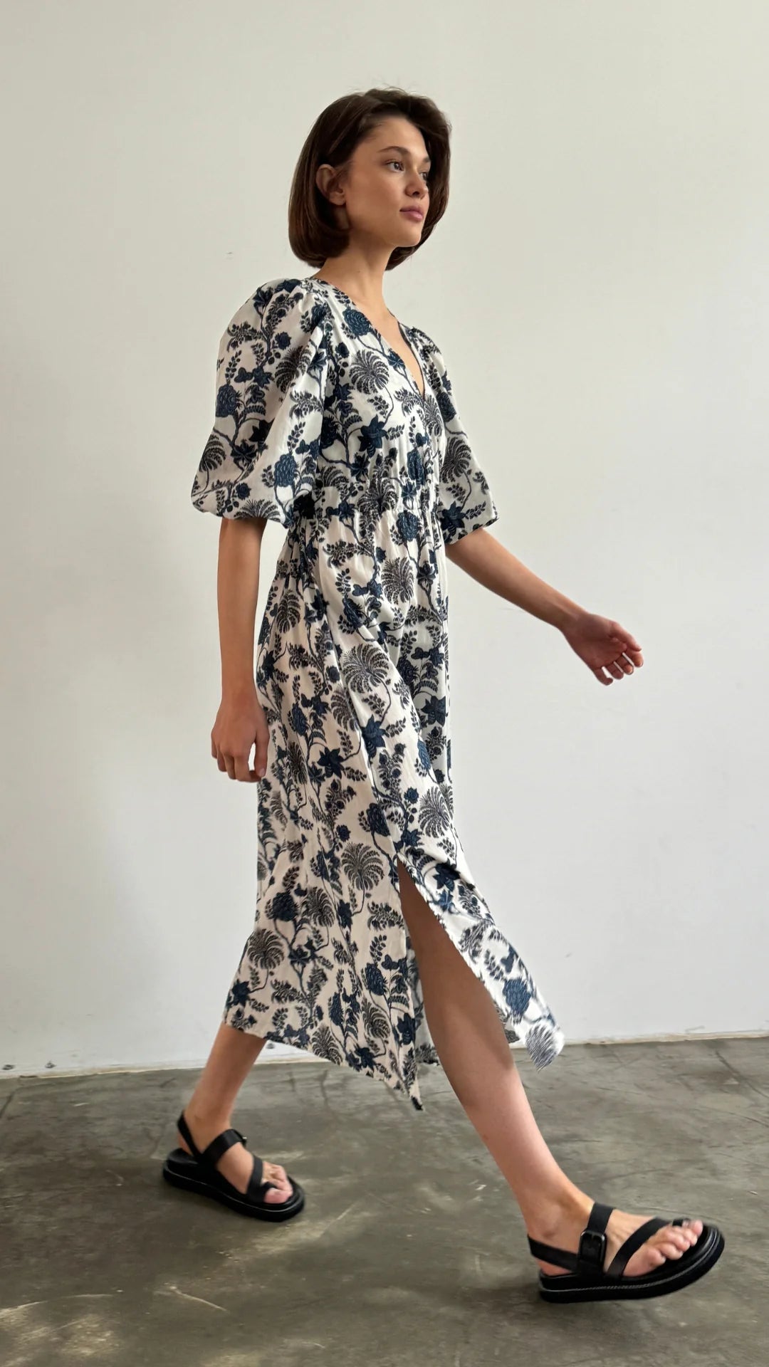 Brooke Print Dress