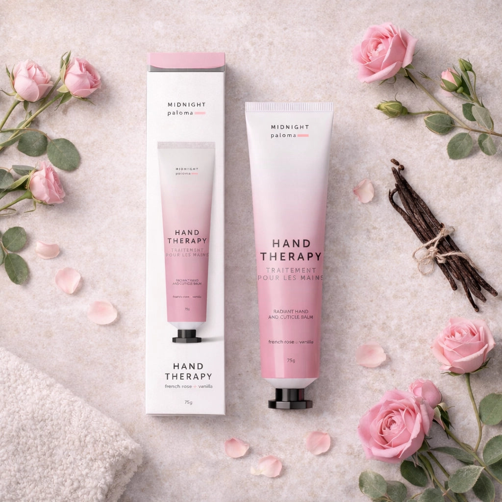 Hand Therapy Cream - French Rose + Vanilla