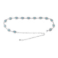 Small Turquoise Concho Chain Belt