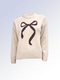 Bow Detail Knit Sweater