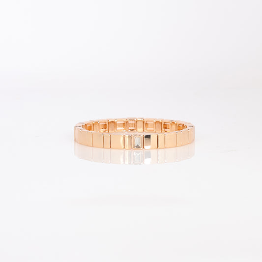 Enamel Tile Bracelet 17.5cm