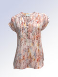 Short Sleeve Floral Print Shirt
