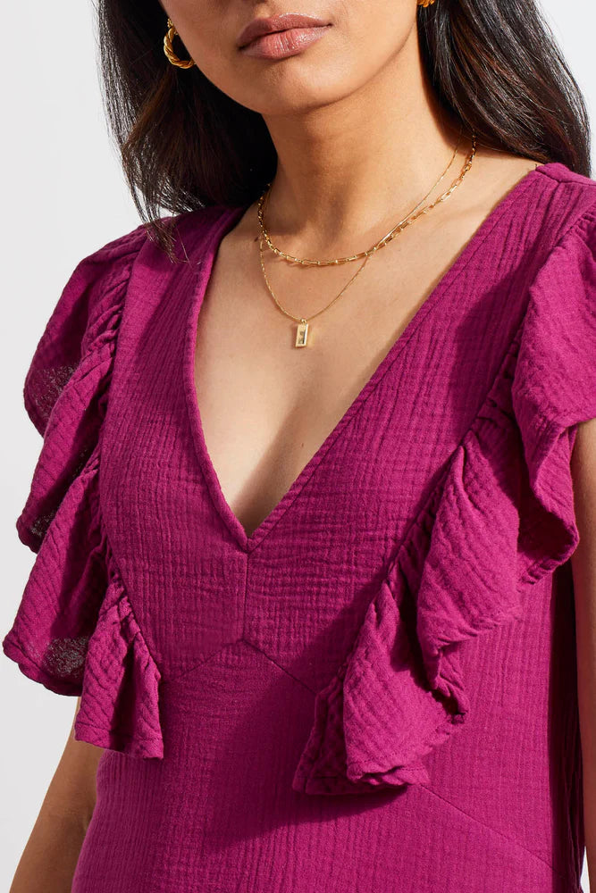 Frill Fitted Dress