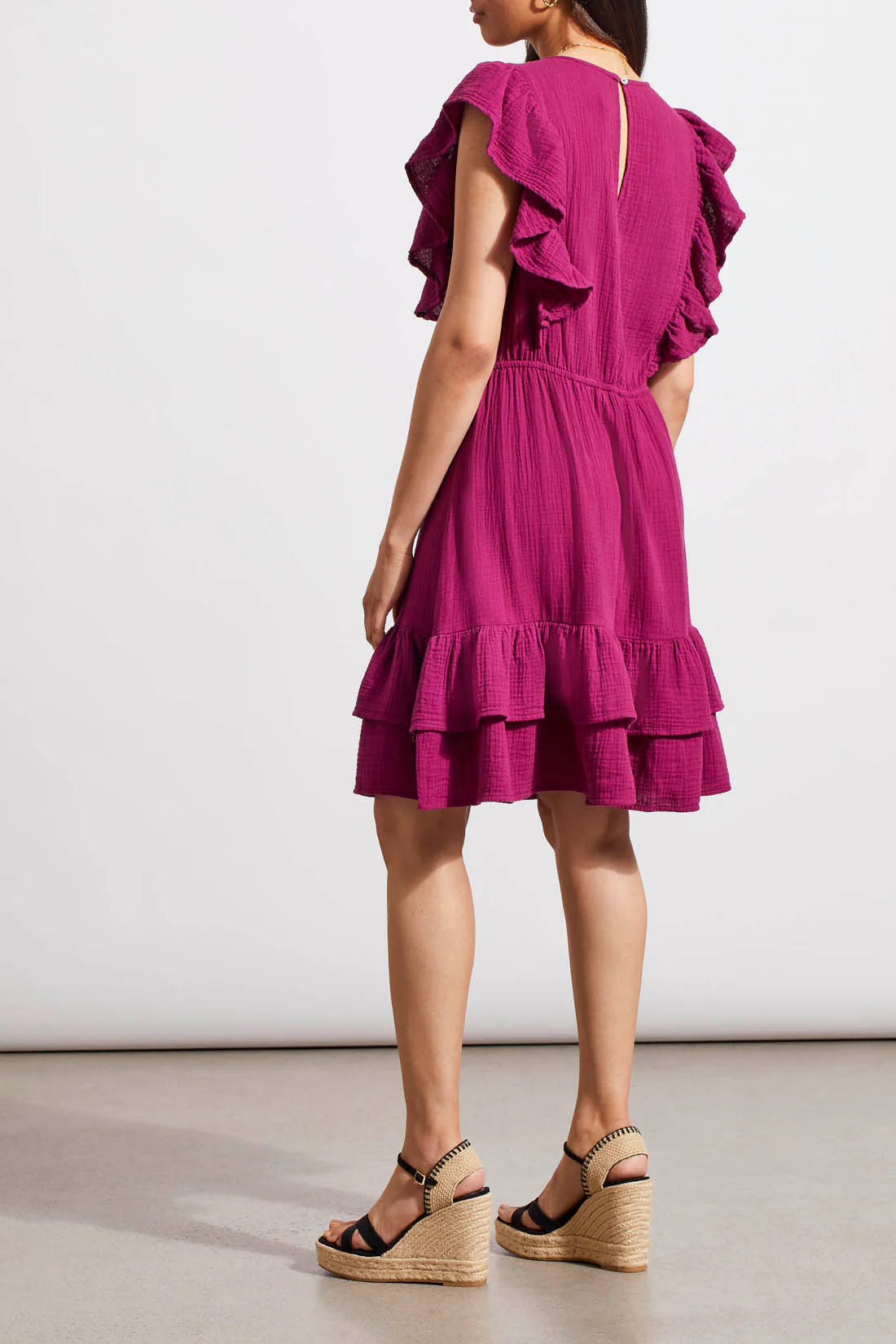Frill Fitted Dress