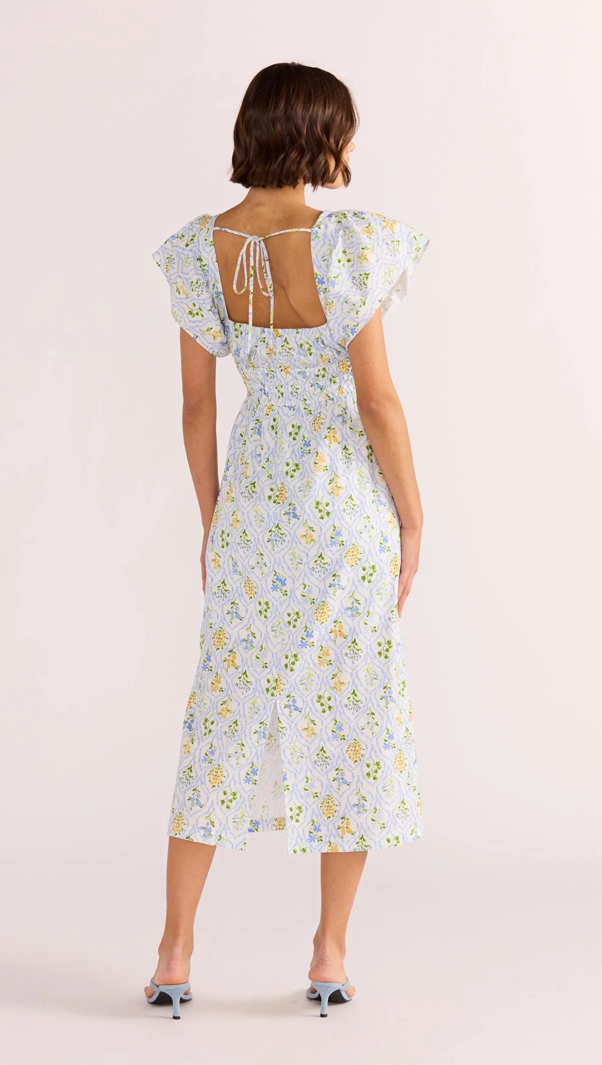 Meadow Flutter Midi Dress