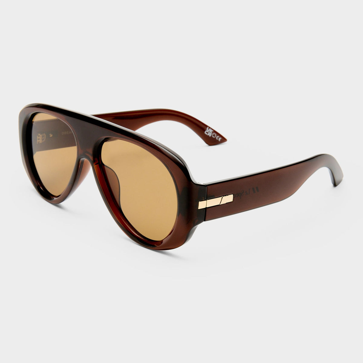 Dream Boat Oversized Aviator Sunglasses