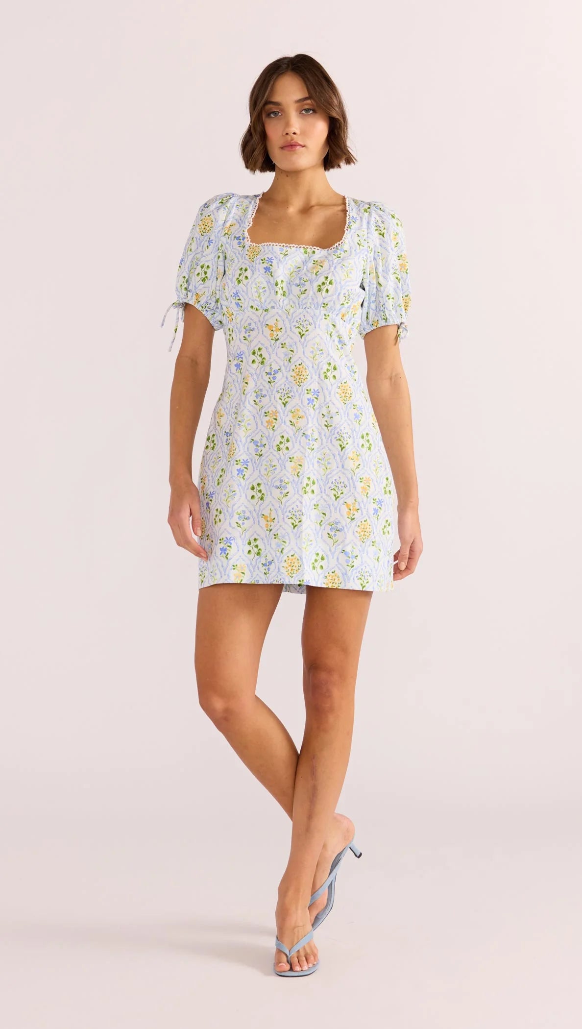 Meadow Puff Sleeve Mini Dress