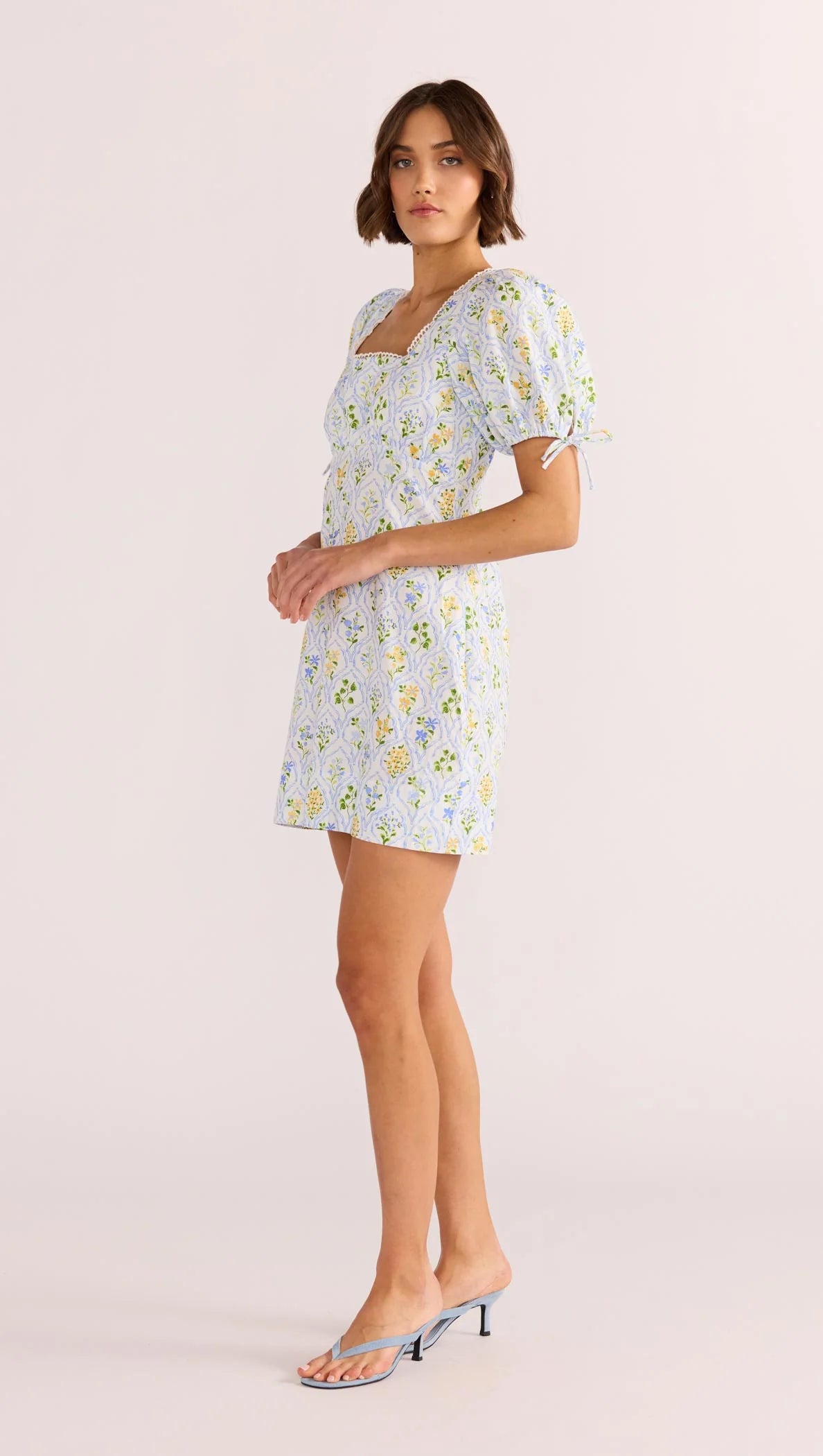 Meadow Puff Sleeve Mini Dress