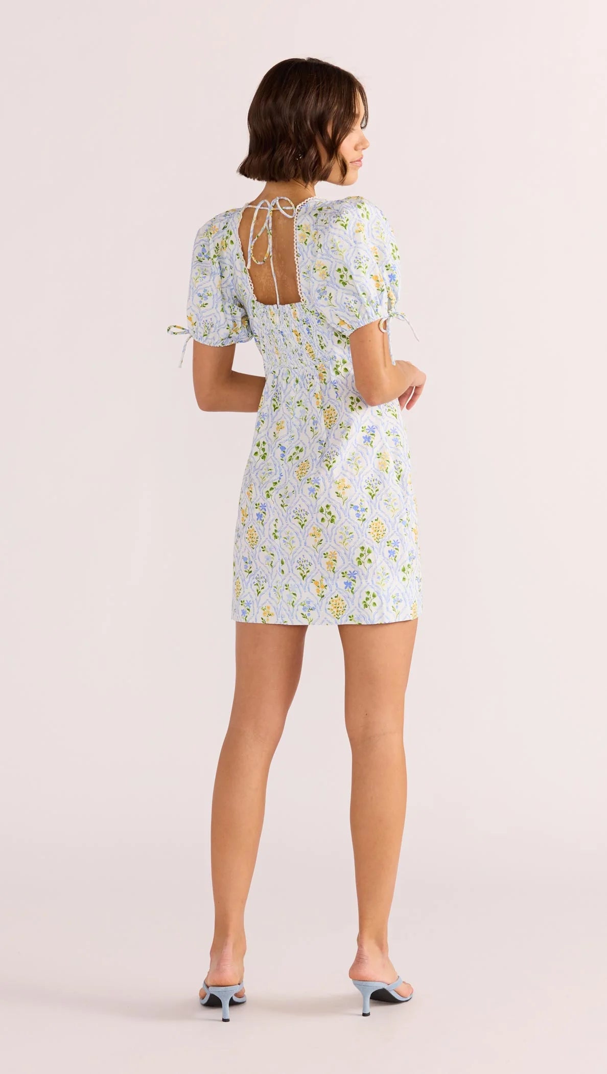 Meadow Puff Sleeve Mini Dress
