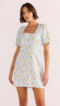 Meadow Puff Sleeve Mini Dress