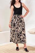 Sleeveless Twofer Dress