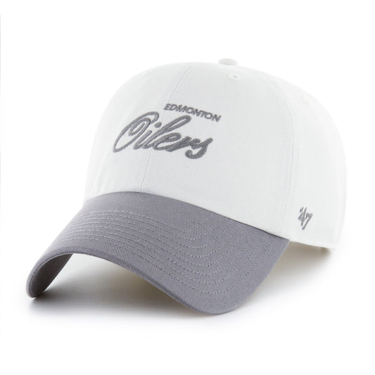 Edmonton Oilers Foundational Two Toned '47 Clean Up Dad Cap