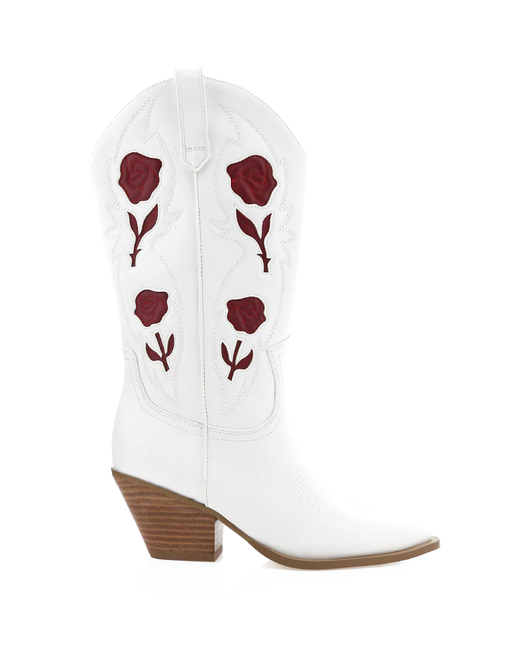Arden Rose Embroidered Cowboy Boot