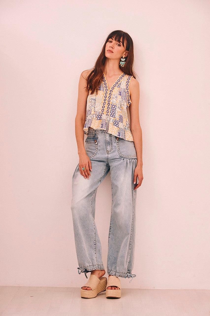 Cropped Tank Vest