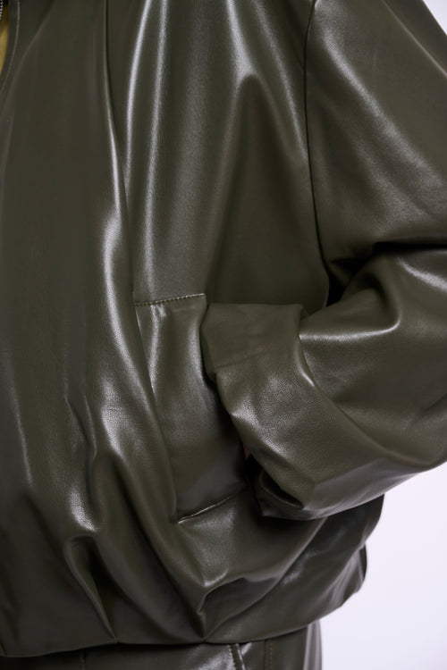 Boja Blouson Jacket With Zipper Closure