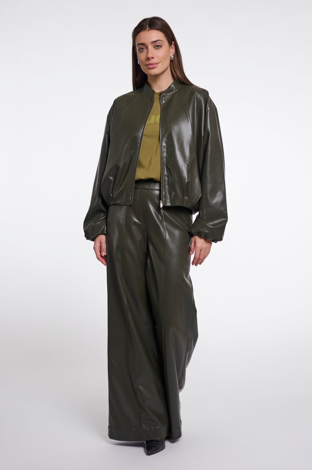 Boja Blouson Jacket With Zipper Closure