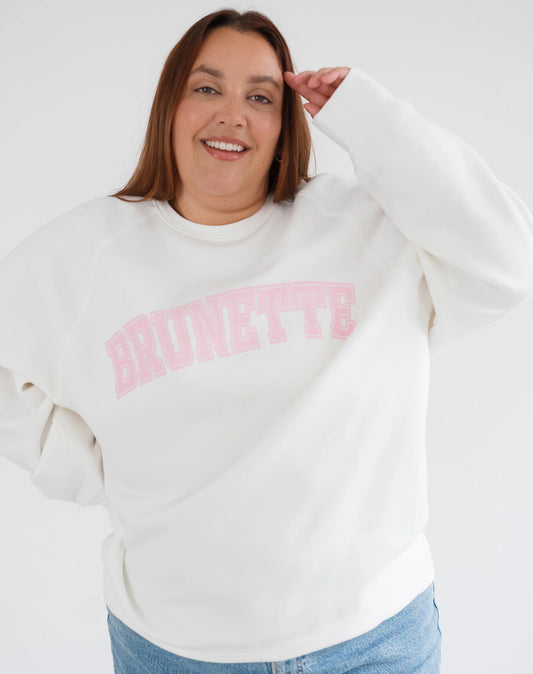 Brunette Varsity Not Your Boyfriend's Crew
