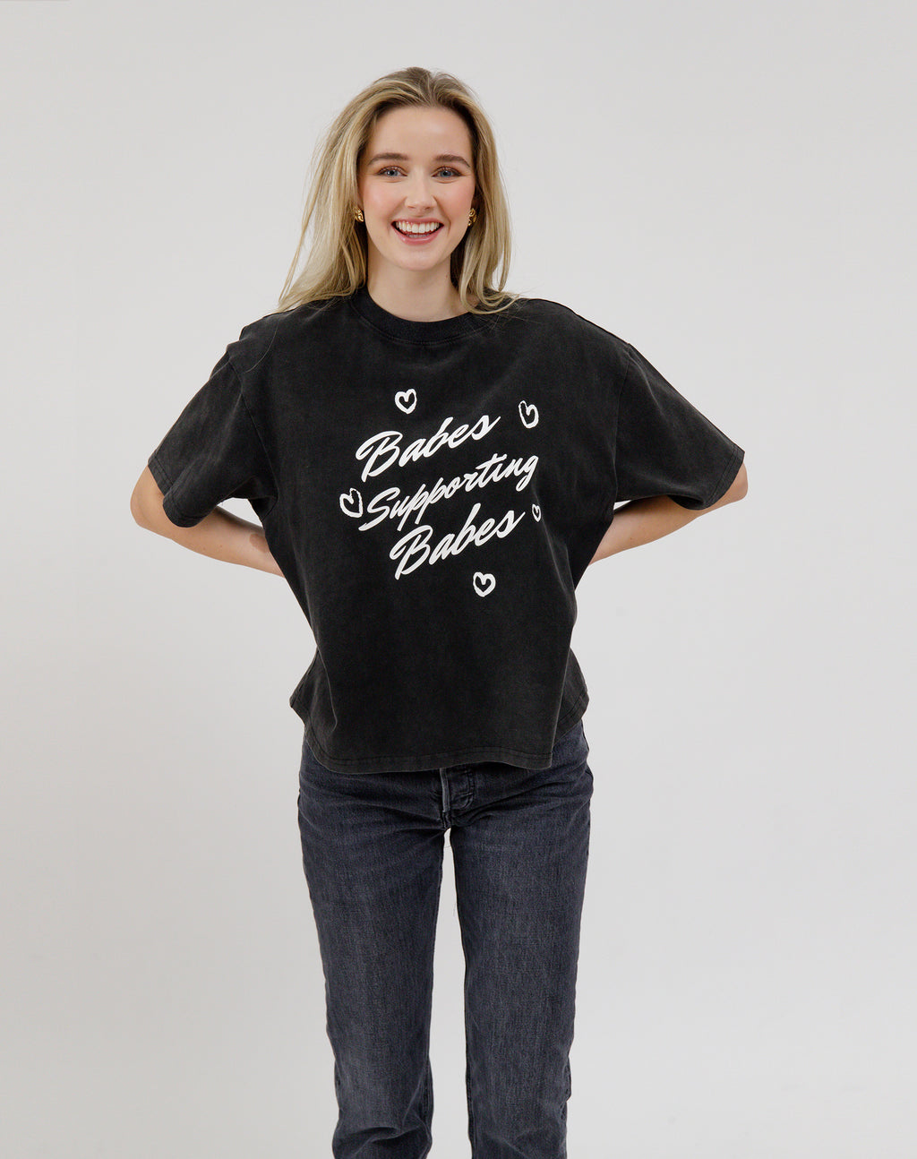 Babes Supporting Babes Boxy Tee