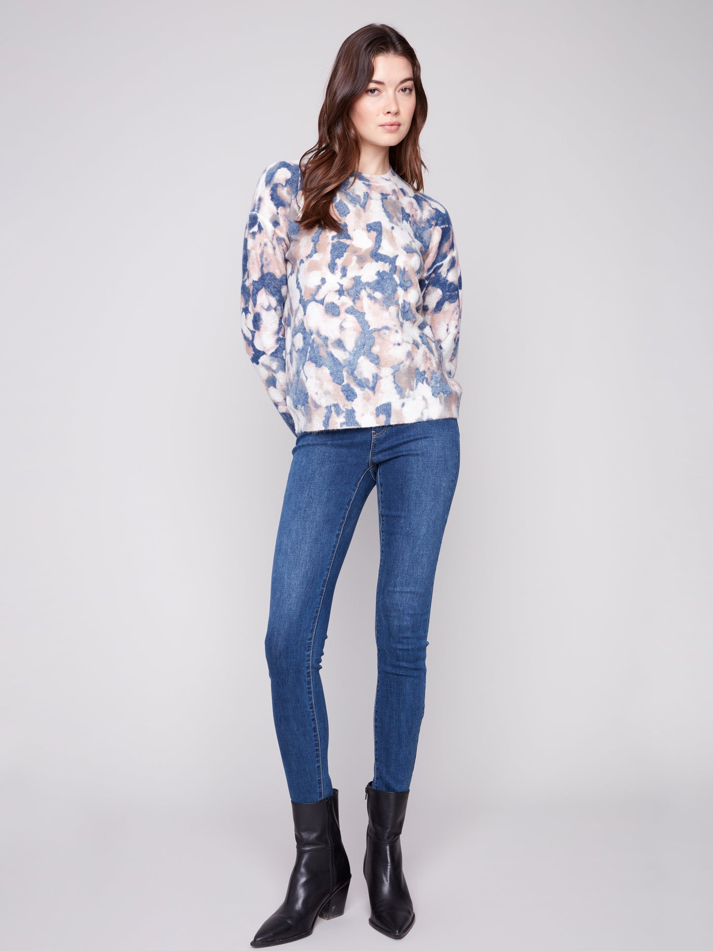 Reversible Printed Sweater