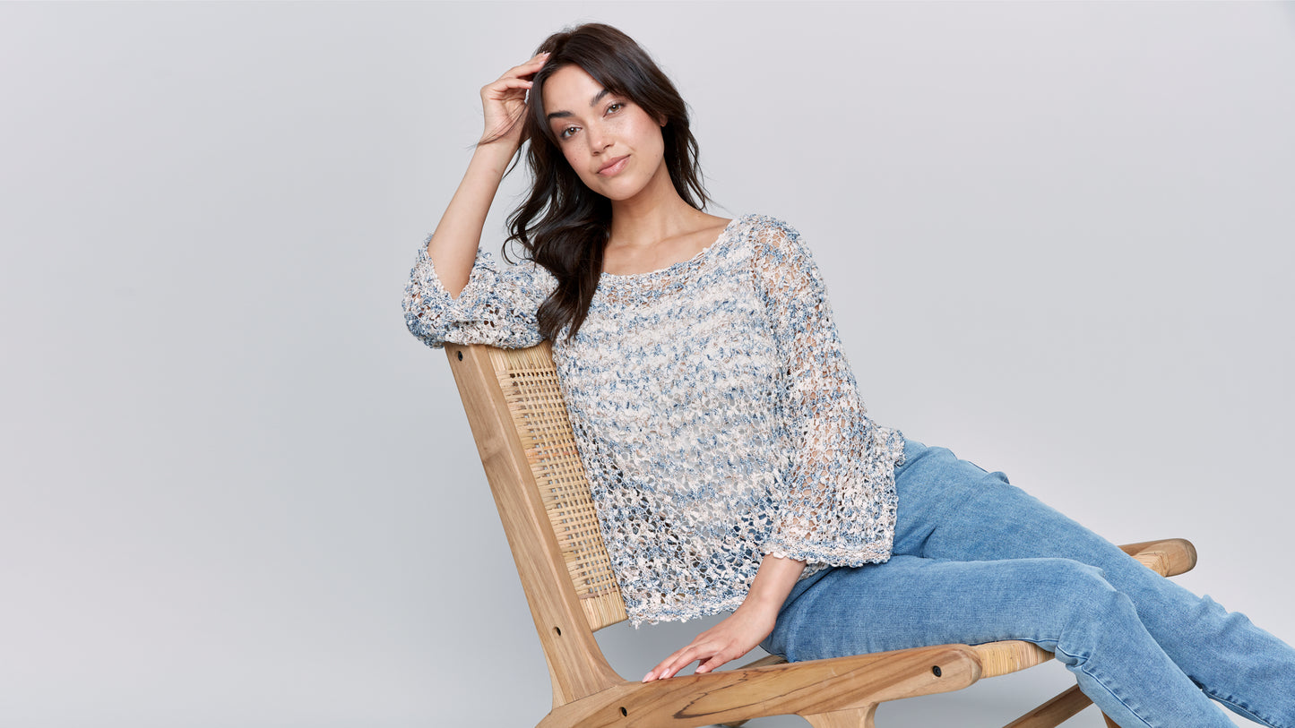 Tape Yarn Sweater