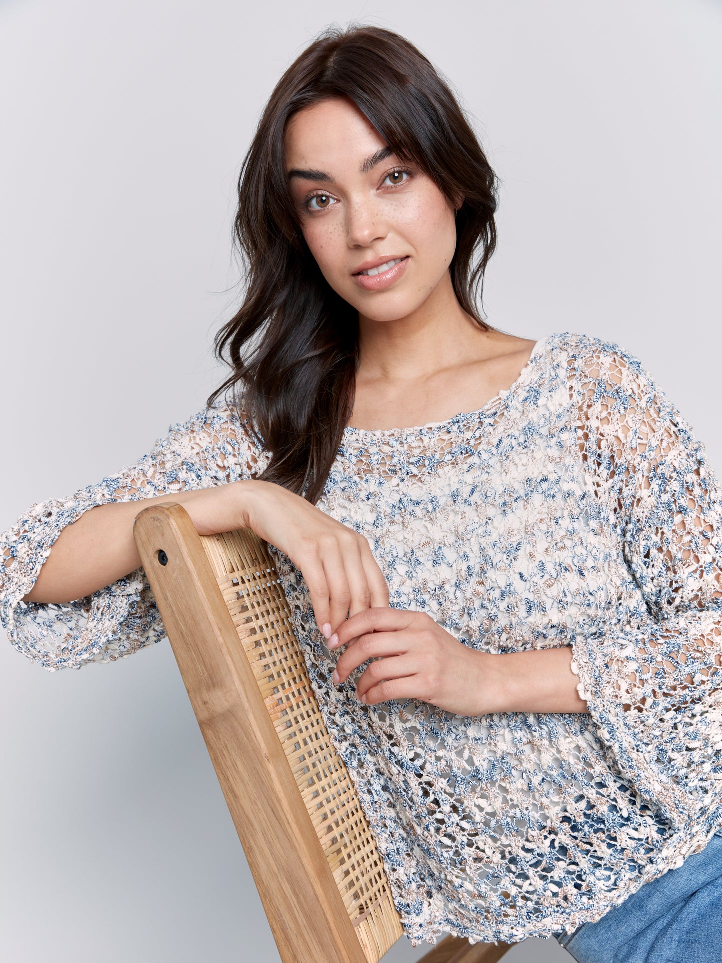 Tape Yarn Sweater