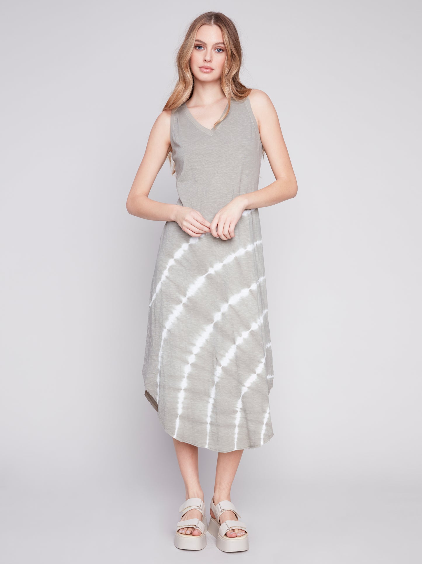 Tie Dye Sleeveless Dress