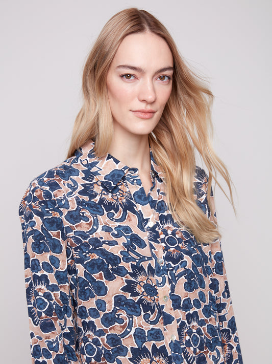 Long Sleeve Button-Up Shirt