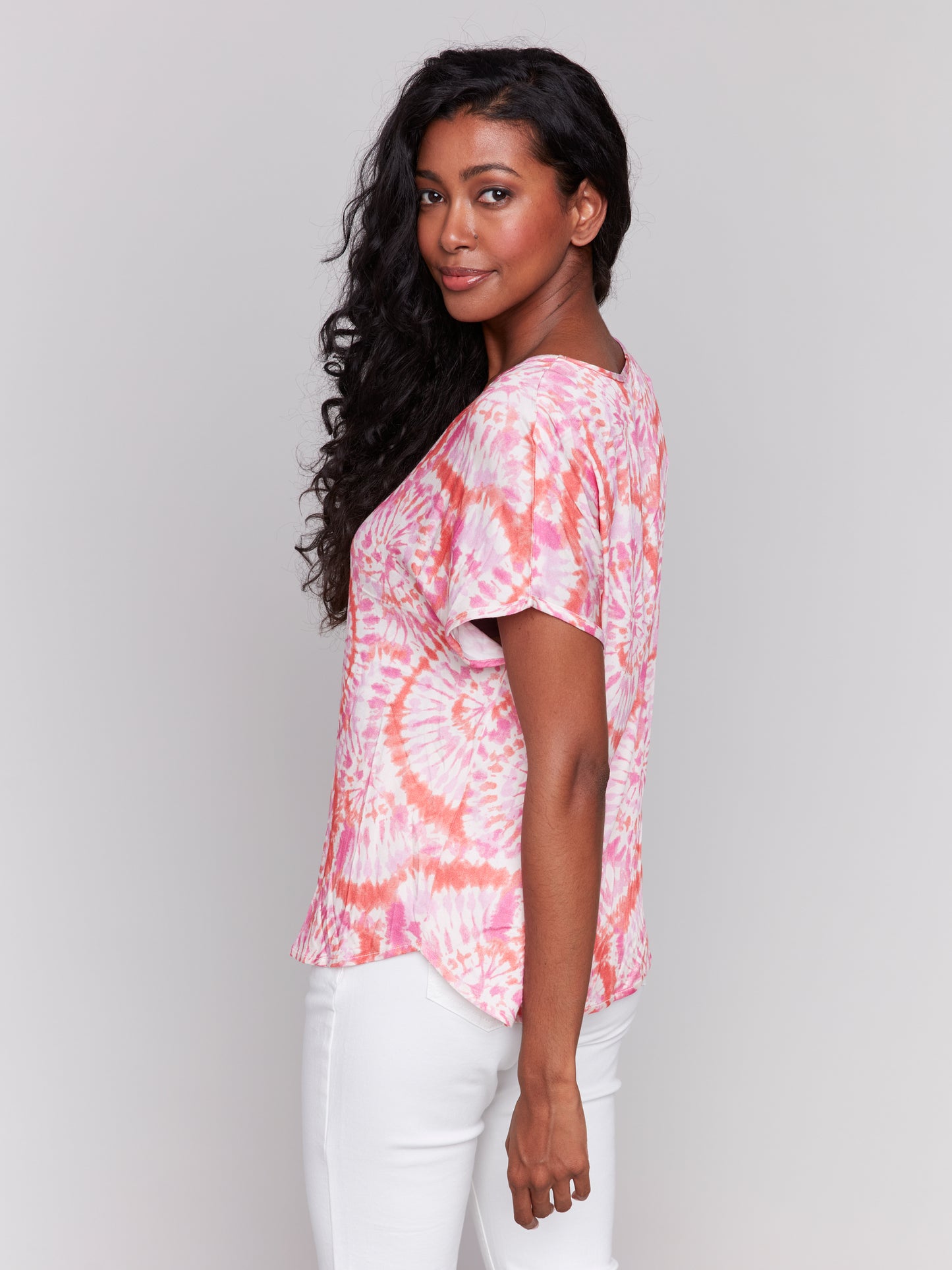 Tie Dye Dolman Top