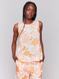Printed Viscose Sleeveless Top