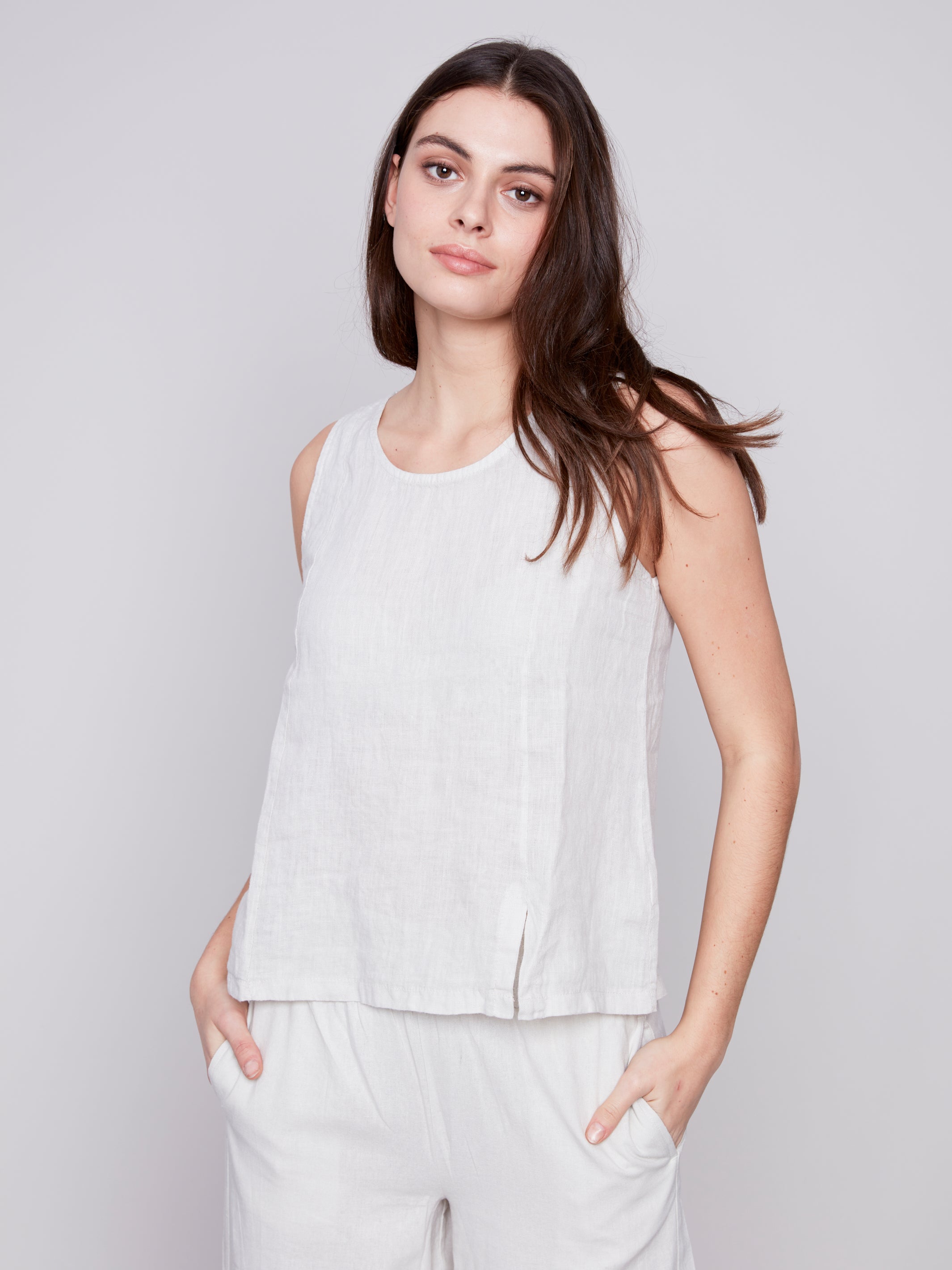Linen Tank Top
