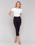 Stretch Pull-On Capri Pants
