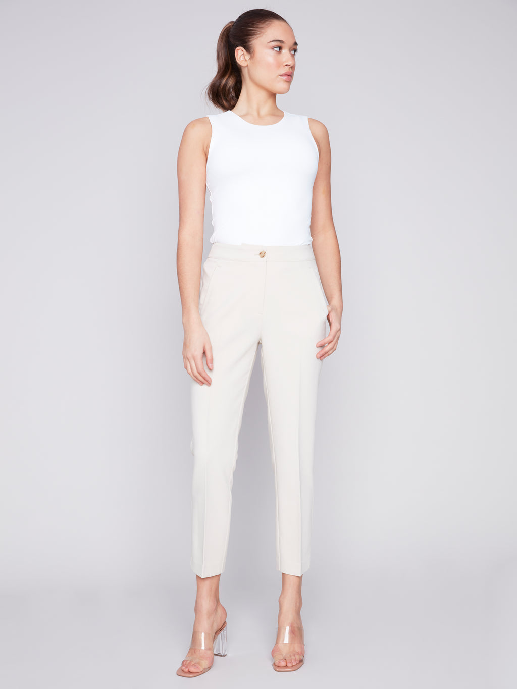 Cropped Dress Pant
