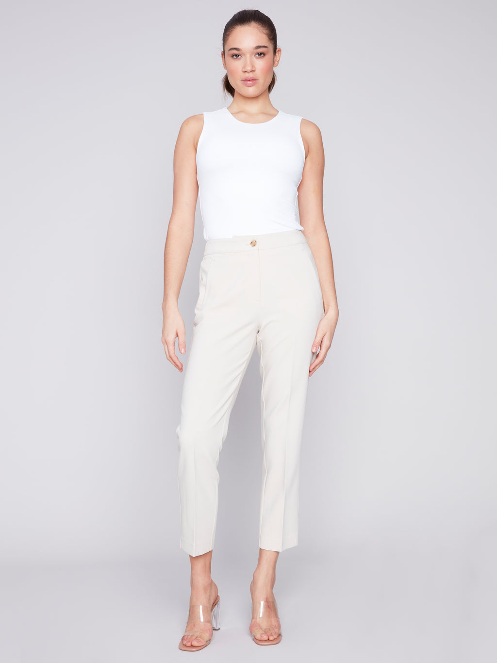 Cropped Dress Pant