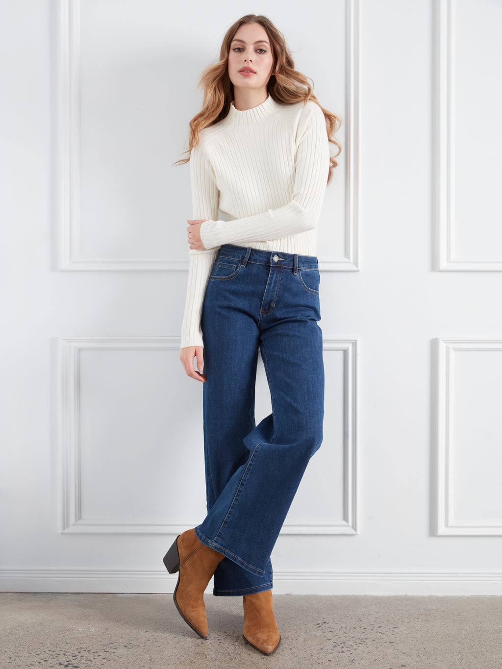 Chloe Wide Leg Jean