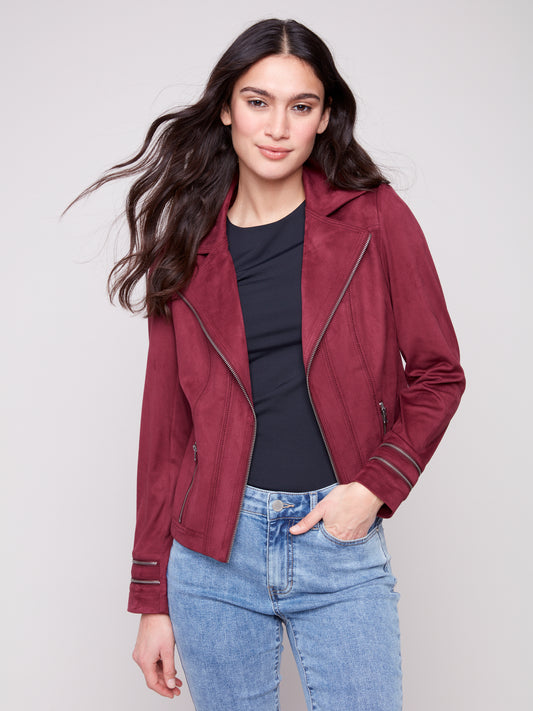 Vintage Faux Suede Jacket