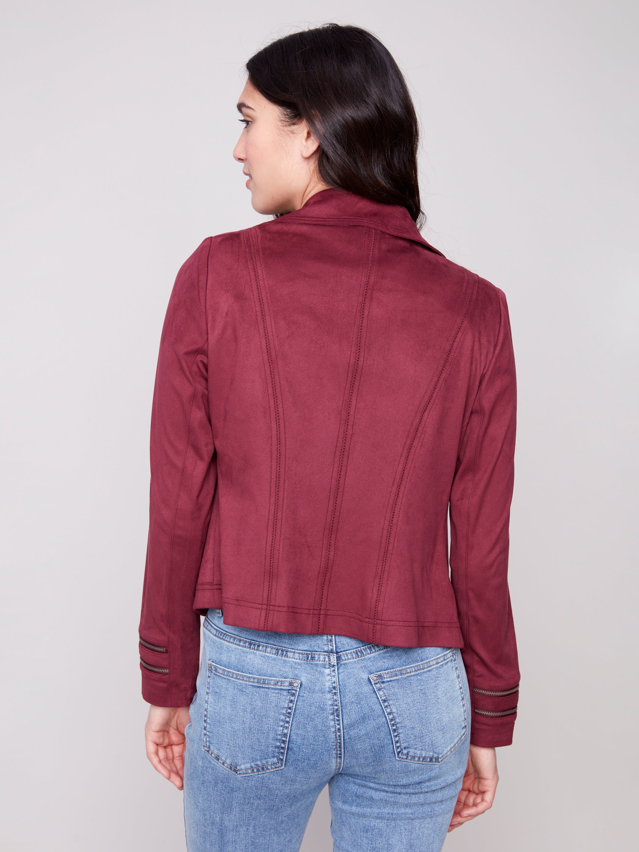 Vintage Faux Suede Jacket