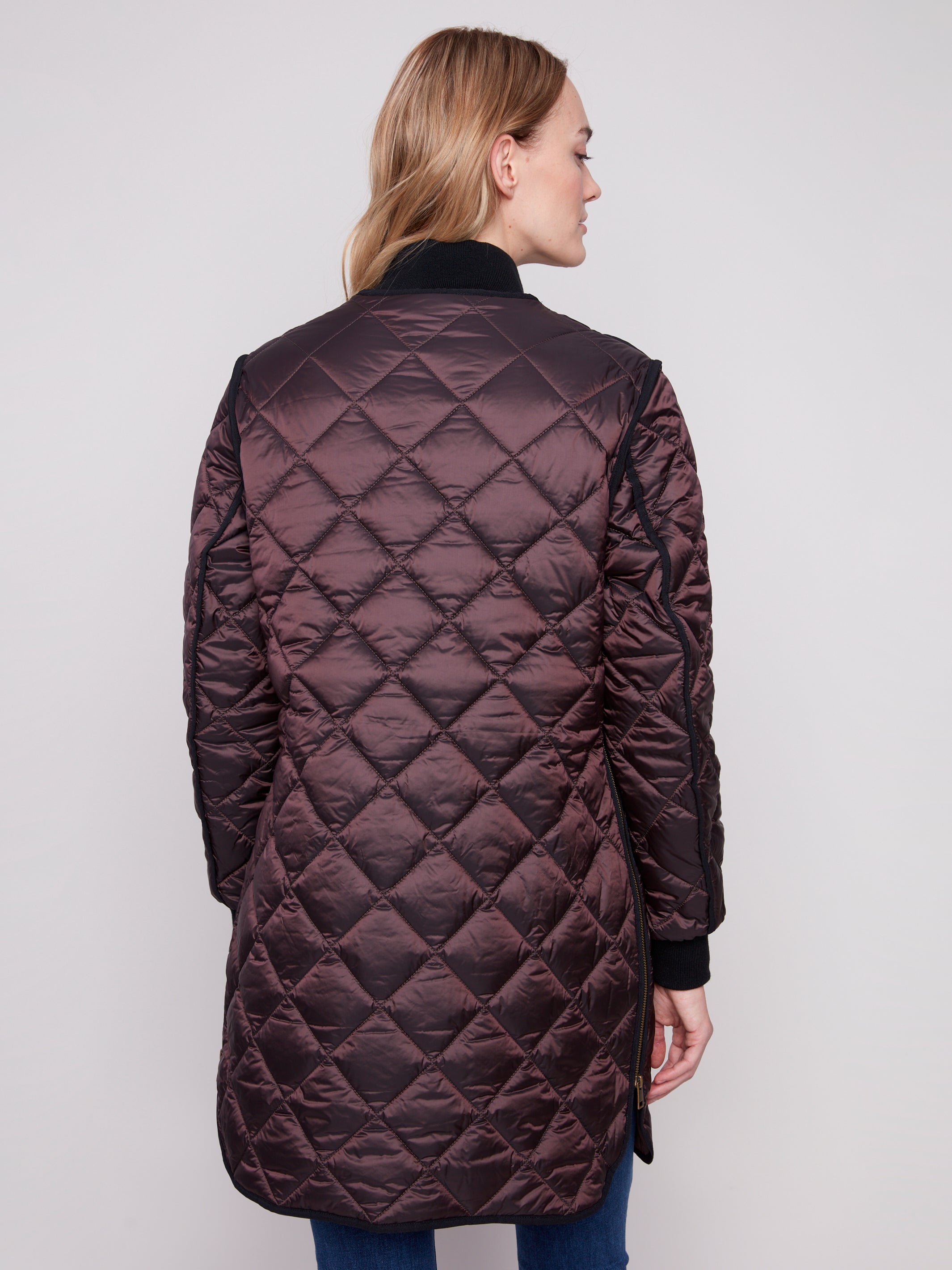 Long Quilted Puffer Jacket