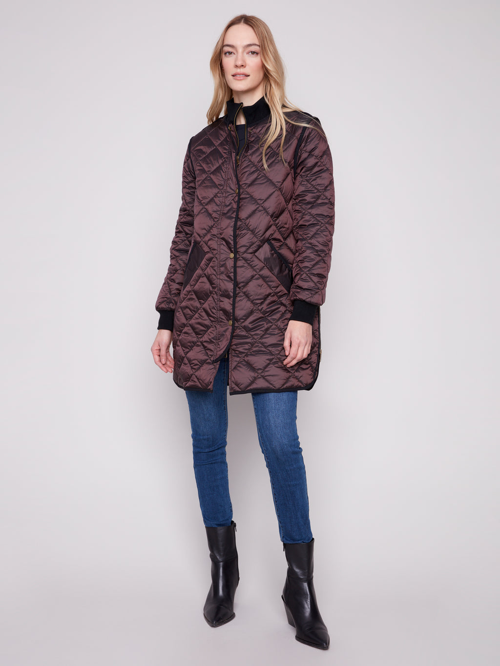 Long Quilted Puffer Jacket