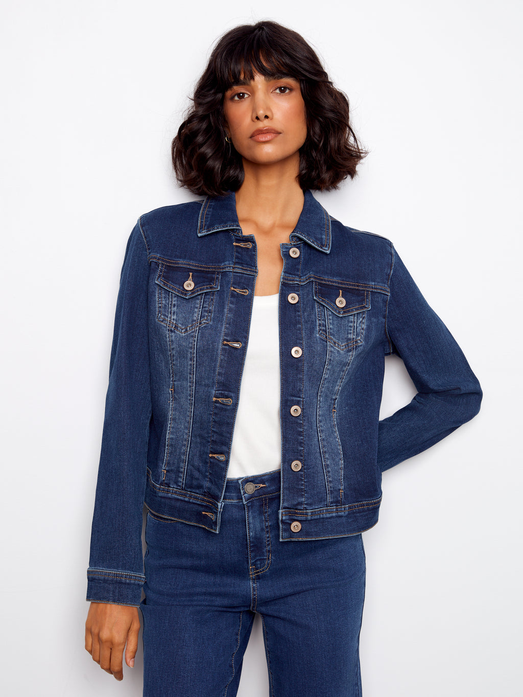 Stretch Denim Jacket