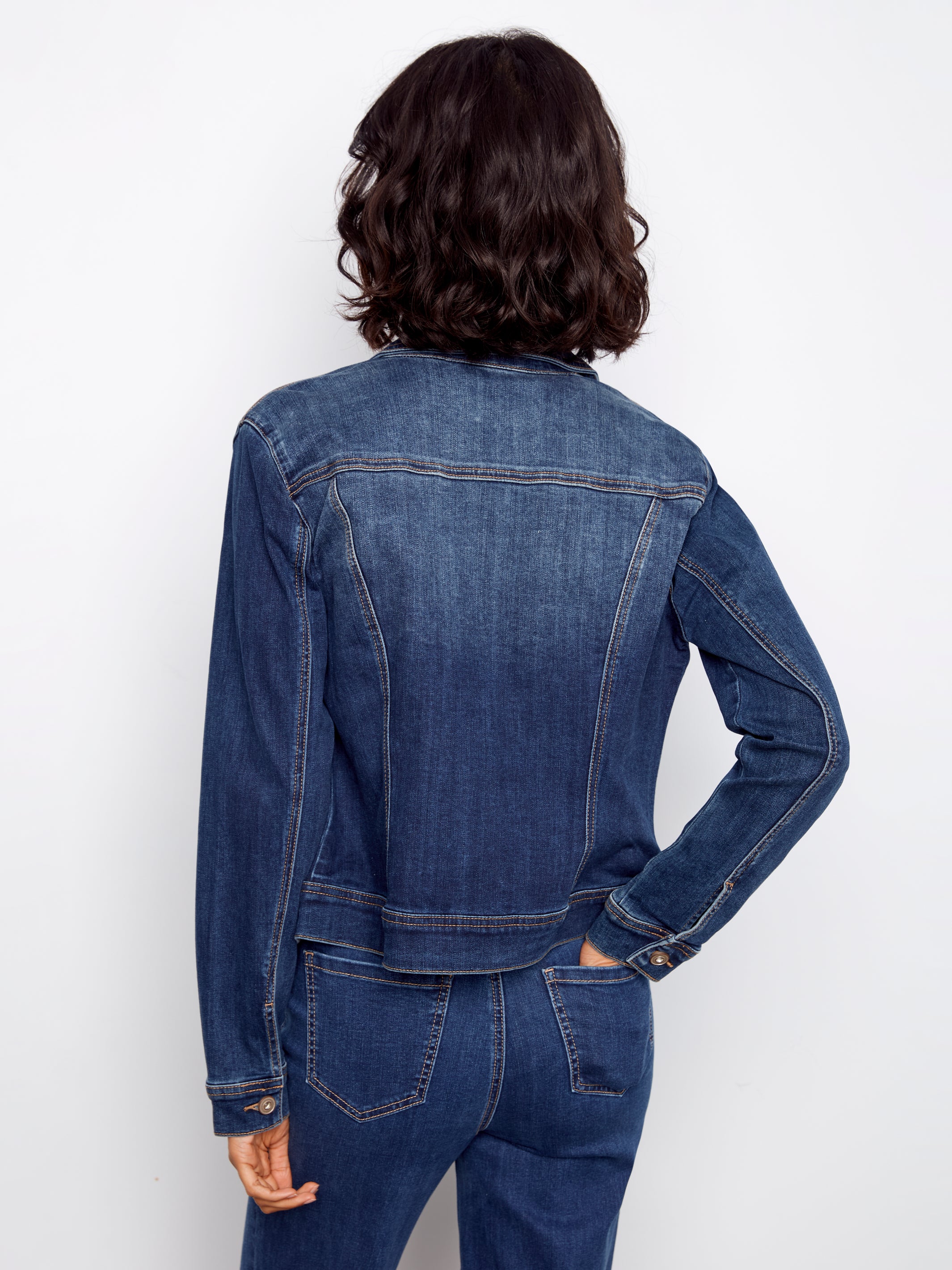Stretch Denim Jacket