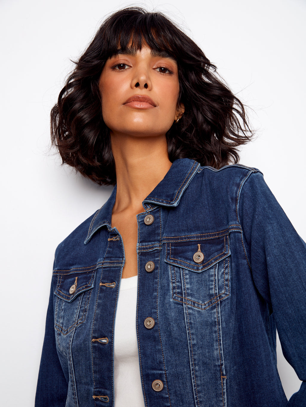 Stretch Denim Jacket