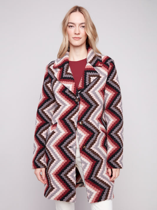 Long Crochet Coat
