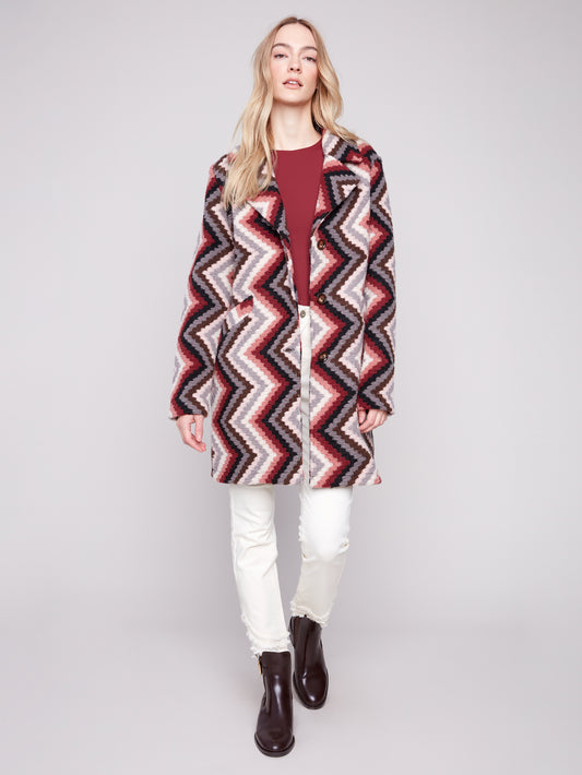 Long Crochet Coat