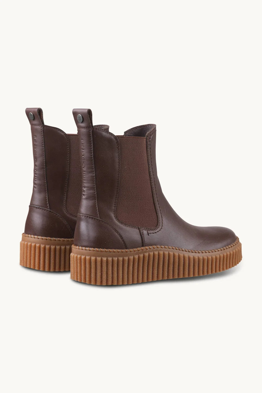 Leather Slip-On Chelsea Boots