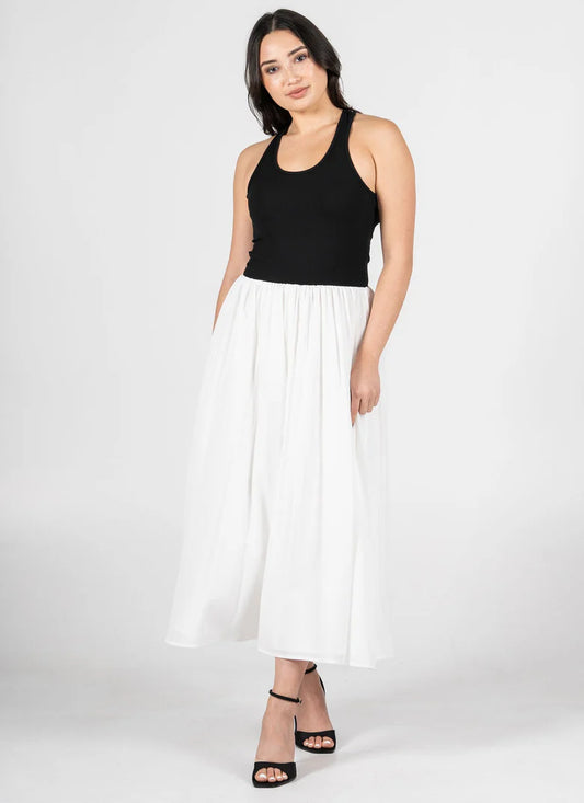 Rib Tank Midi Dress